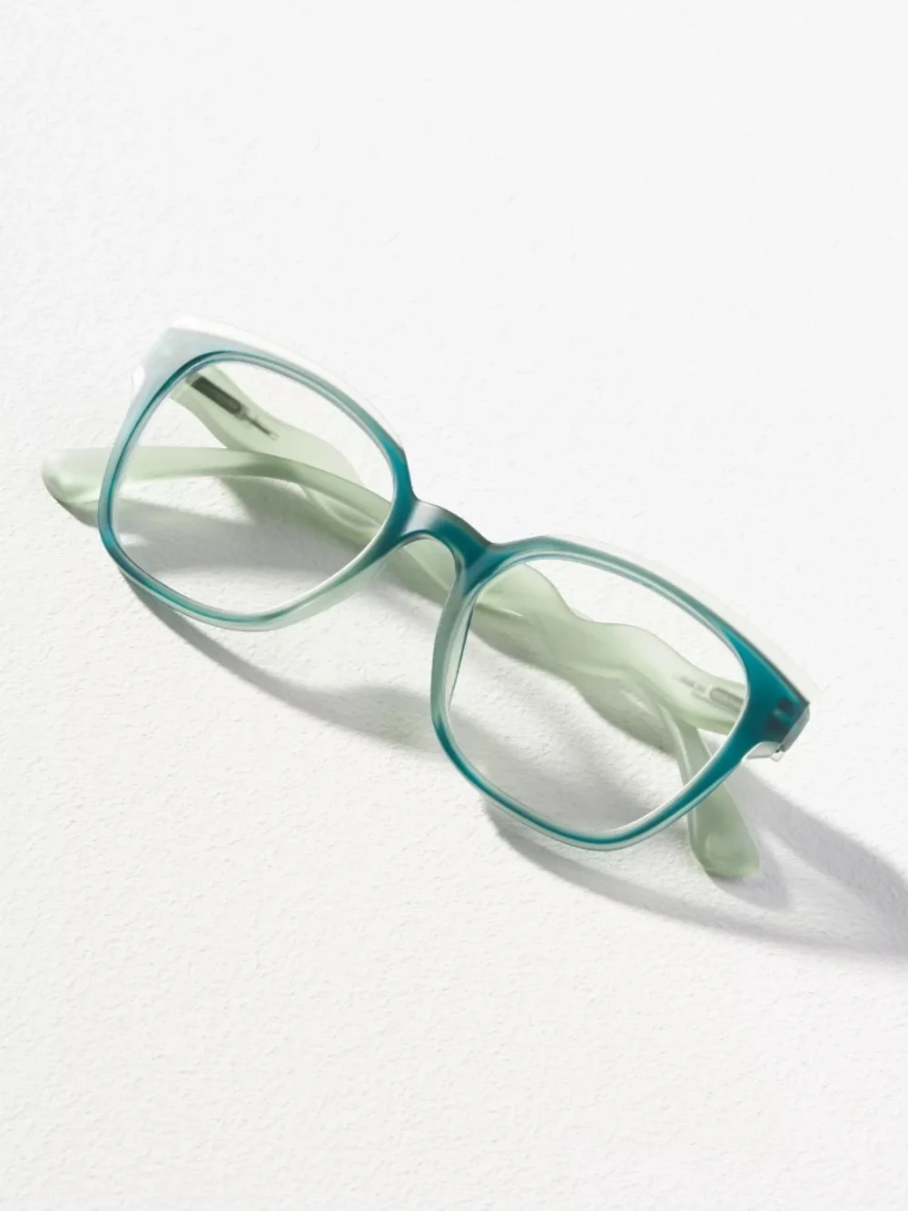 NEW Teal Anthropologie Peepers If You Say So Blue Light Filtering Glasses +1.00